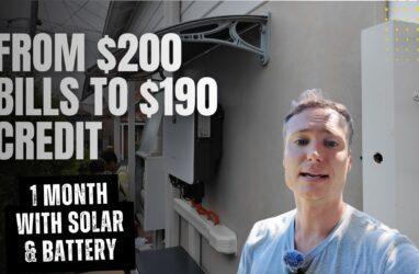 视频：从 200 美元账单到 190 美元返还——安装太阳能和电池一个月后的实测结果