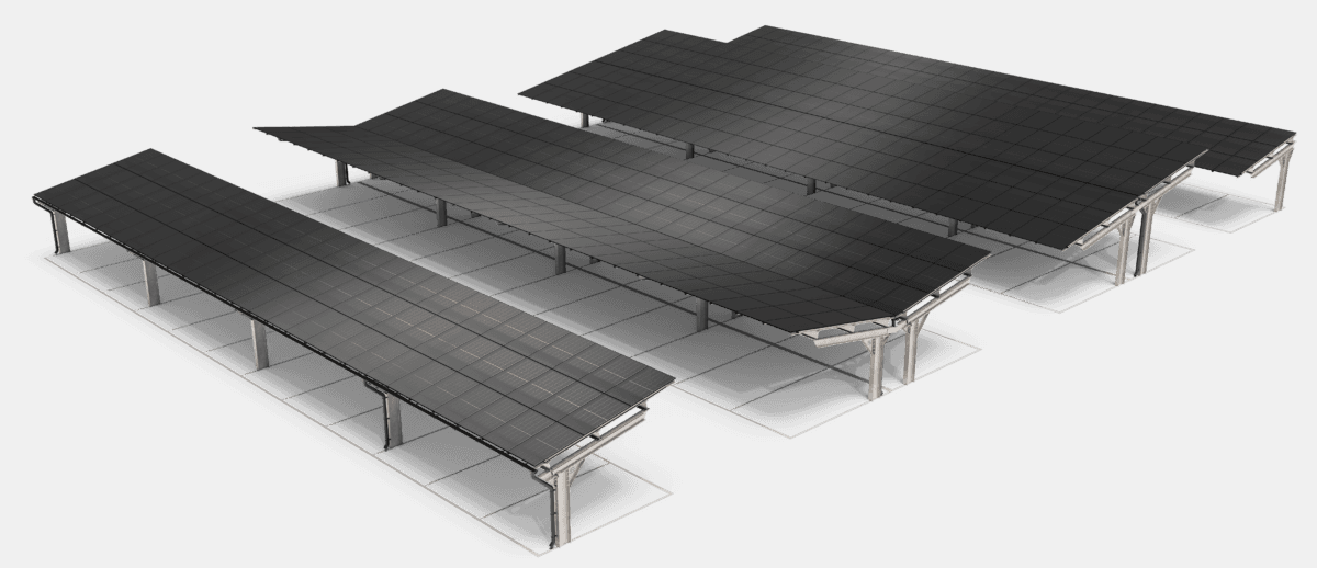 Solarport เปิดตัวระบบหลังคาจอดรถโซลาร์เซลล์แบบโมดูลาร์
