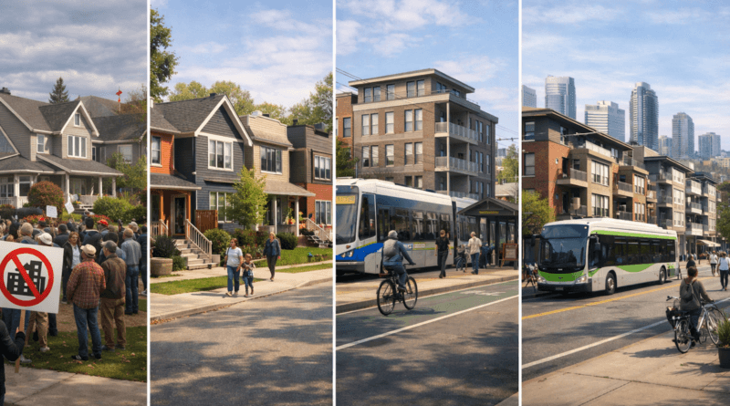 A Tale of Four Cities on Infill, Emissions, & Political Nerve