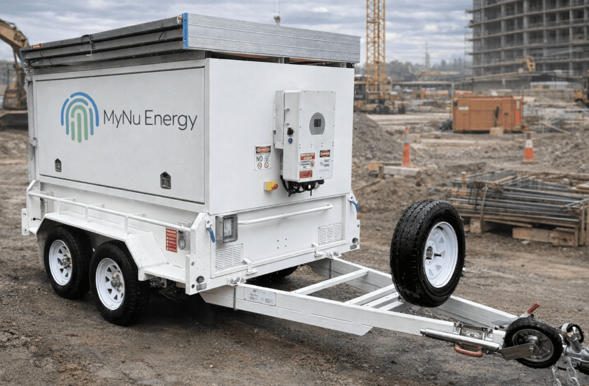 MyNu Energy launches mobile solar and battery energy storage system