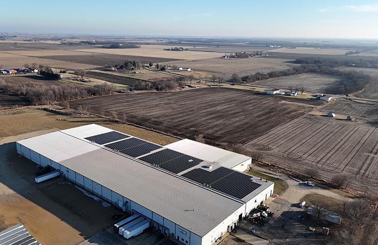 Insulation manufacturer commissions 3rd rooftop solar project