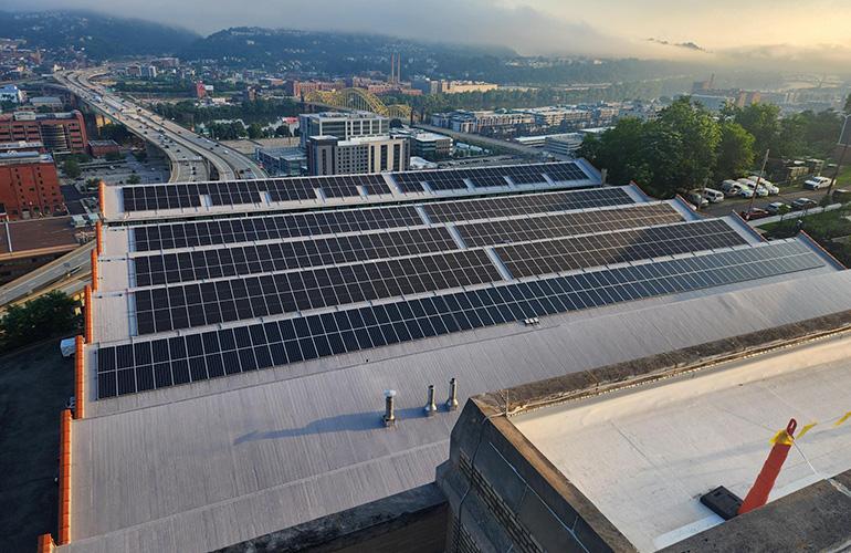 Pittsburgh energy business incubator ‘flips the switch’ on 291-kW solar project